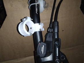 Fahrrad-Licht-Batterie-Halter Fahrrad-Licht Fahrrad-Licht-mount Fahrrad-Halterung 3d print model - Mito3D