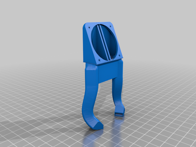 minv2 ender 3 40mm conduit fan remix 3D print model - Mito3D