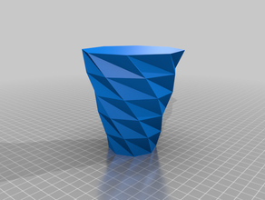 vaso moderno di fiori matita tazza il 3d print model - Mito3D