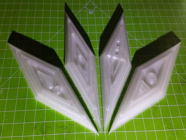 frozen ii elementaren Kristalle crystal Elemente eingefroren gefroren 2 Film Requisiten 3D print model - Mito3D