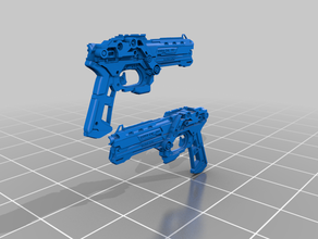 kastak arms - coda 357 version cosplay star citizen weapons 3d print model - Mito3D