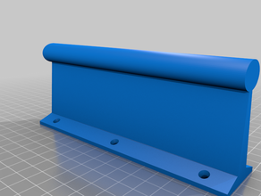 pocket door handle 3d print model - Mito3D
