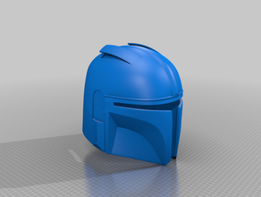mandalorian helmet comms jammer motion sensor customized mando starwars star wars 3d print model - Mito3D