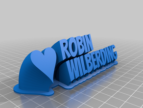 robin personnalisé 3d print model - Mito3D