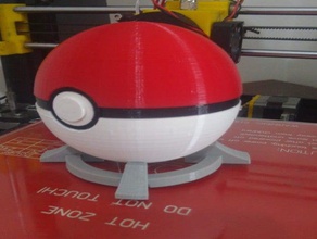 pokeball pokebola pokemon gehen pokemon-Spielzeug 3d print model - Mito3D