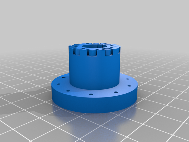 wheel hub tonka rc conversion 3D print model - Mito3D