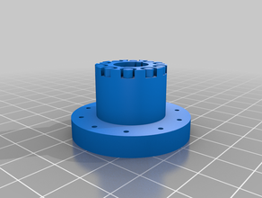 cubo de roda tonka rc conversão 3d print model - Mito3D