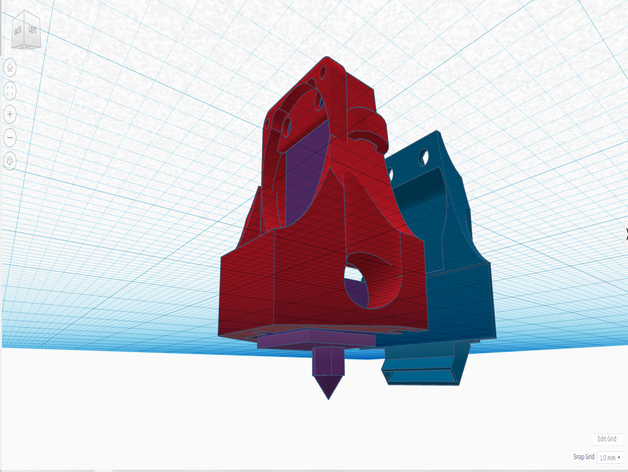 mpdm microswiss all-metal-hotend montieren mods monoprice mini-delta 3D print model - Mito3D