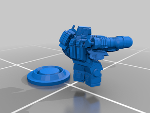 megatron roblox miniature 3d print model - Mito3D