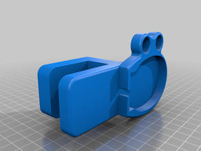 oral-b clamp holder toothbrush 3d print model - Mito3D