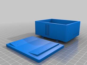 sega nomad tampa da bateria completa a suporte genesis videogame 3d print model - Mito3D