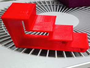 customizable stairs frame 3d print model - Mito3D