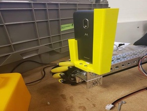 verticale del telefono moto g4 giocare prima ftc robotica 3d print model - Mito3D