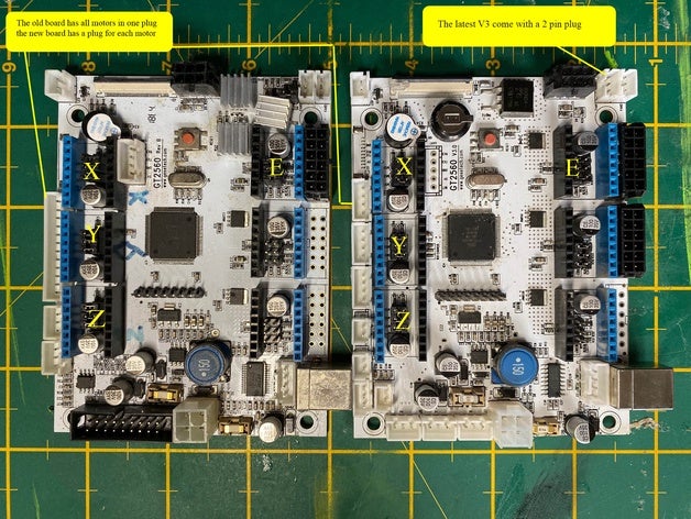 geeetech a10 motherboard upgrade 2560 v3 gt2560 rev b 3D print model - Mito3D