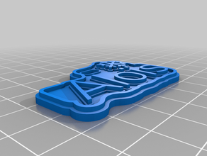 özelleştirilmiş xmas etiketi hediye 3d print model - Mito3D