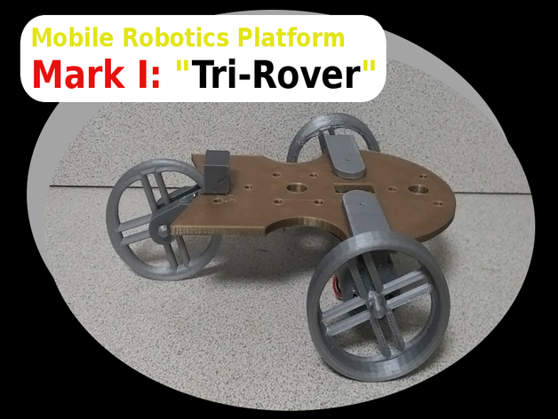 mobile robotics platform mark 3D print model - Mito3D