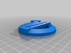 volvo keychain 3d print model - Mito3D