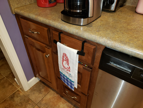 drawer hand towel hanger 3d print model - Mito3D