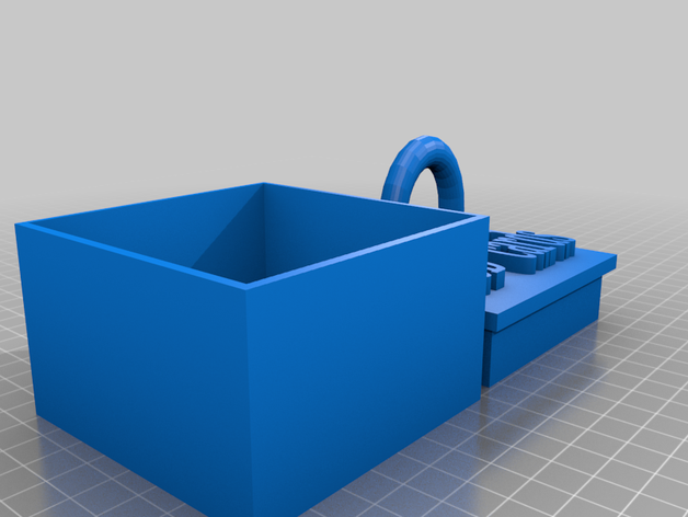 sd card box 3D print model - Mito3D
