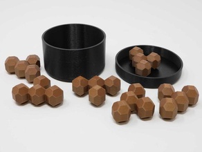 Schokoladen-puzzle box 3d print model - Mito3D