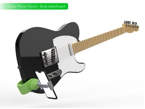 guitarra de montagem câmera soporte camara para os acessórios violão bass a e o baixo suporte grampos elétrico elétrica fotografia em filme gadget gopro guitarras do telefone smartphone titular 3d print model - Mito3D