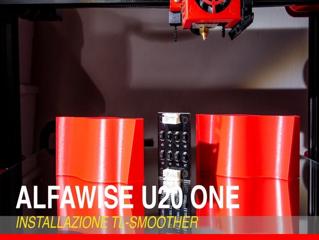 alfawise u20 un supporto tl-lisse u30 nema 17 imprimante 3d plus lisse 3D print model - Mito3D