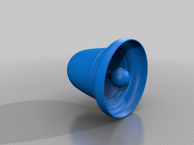campana navide 3D print model - Mito3D