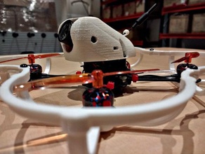 delinquente fotogrammi foofighter - prop guardie 65mm micro drone guard thugframes 3d print model - Mito3D