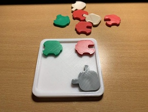 puzzle-Rätsel 3d print model - Mito3D