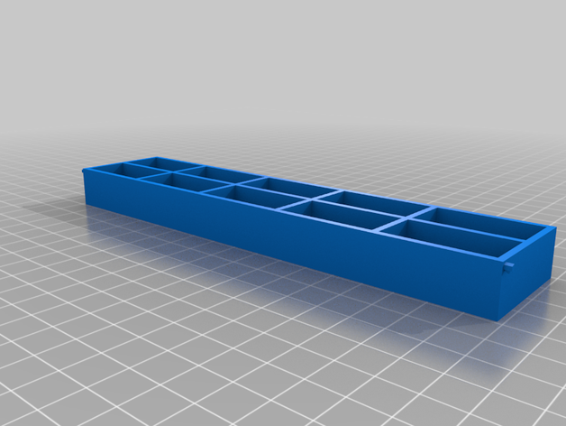 personnalisé boîte à pilules 3D print model - Mito3D