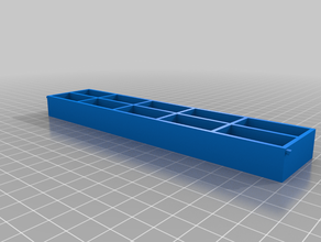 my customized pill box 5 cases 3d print model - Mito3D