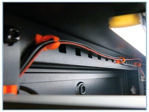 rack câble porteur 3d print model - Mito3D