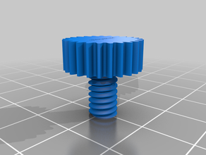 tripod screw 3d print model - Mito3D