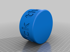 itf screwtop circular corpo do recipiente 3d print model - Mito3D