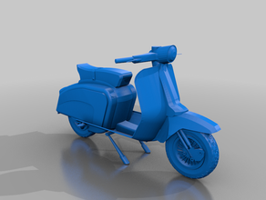 lambretta modelo de scooter 3d print model - Mito3D