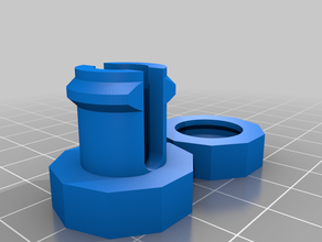 prensa de perfuração anilha personalizado 3d print model - Mito3D