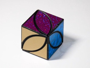 ivy cubo rubiks cube curvas de puzzle 3d print model - Mito3D