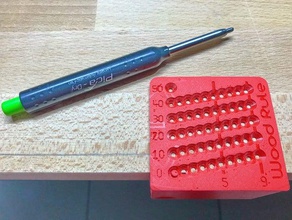 madeira regra ferramentas manuais régua em centímetros o woodworking para 3d print model - Mito3D