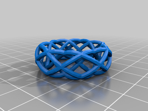 size 23mm ring customized 3d print model - Mito3D