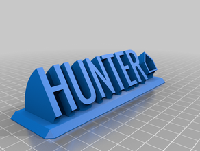 hunter customized 3d print model - Mito3D
