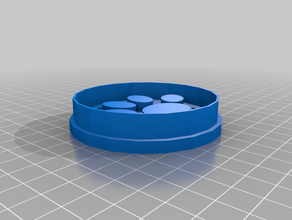 paw print cookie cutter 3d print model - Mito3D