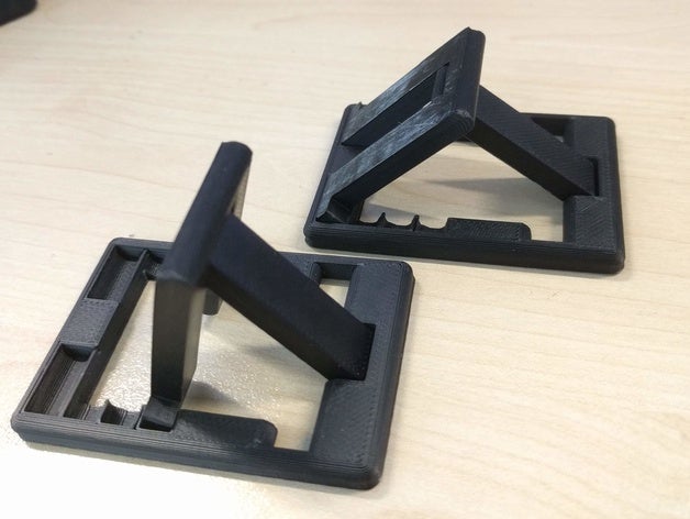 folding laptop stand 3D print model - Mito3D