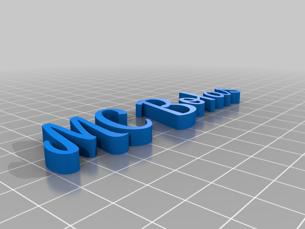 mc bolas personalizado 3D print model - Mito3D