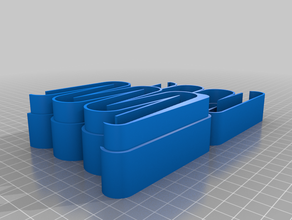 my customized battery dispenser - aaa 3d print model - Mito3D