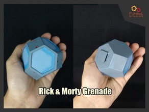 rick morty Granate rick, 3d print model - Mito3D
