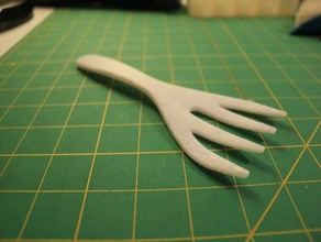 rice fork cooking fluffer 3d print model - Mito3D
