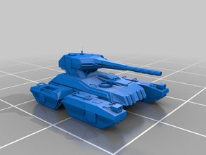 escorpión tanque halo scifi 3d print model - Mito3D