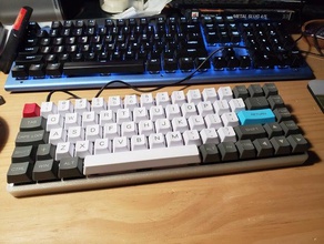 kbdfans 65 basic caso del teclado 3d print model - Mito3D