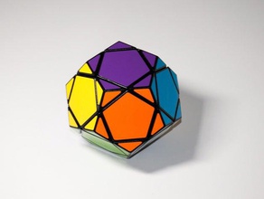 pentultimate pentuitimate rubiks cube twisty puzzle 3d print model - Mito3D
