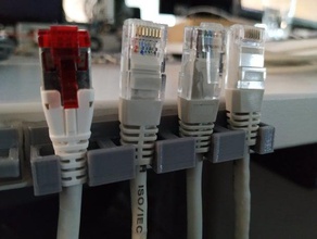 utp - rj45 - network cable holder cable holder cable management network rj45 utp